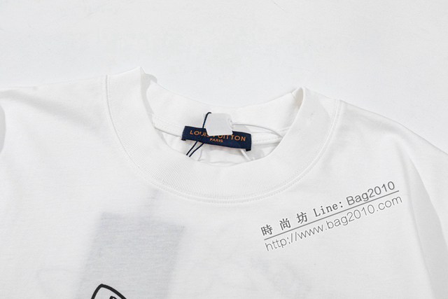 Louisvuitton路易威登Lv專門店2023SS新款印花T恤 男女同款 tzy2886